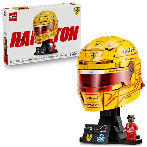 LEGO Editions Formula 1 43022 Scuderia Ferrari HP Lewis Hamilton Helmet
