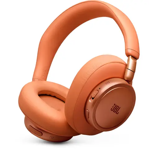 JBL Live 780NC Kabellose Over-Ear-Kopfhörer JBLLIVE780NCORG, True Adaptive Noise Cancelling 2.0, Hi-Res JBL Spatial Sound, 80 Stunden Akku, Bluetooth 6.0 Multipoint, 2-Mikrofon AI Perfect Calls 2.0, Orange