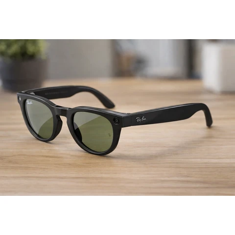 Ray-Ban: Meta Headliner - Plano G15 Green/ Shiny Black