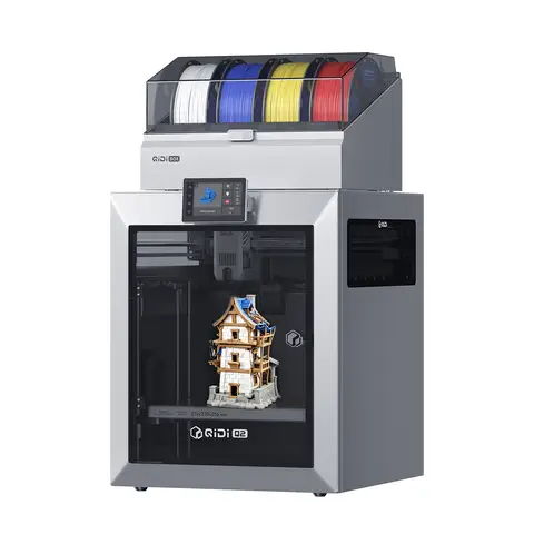 QIDI x JOYBUY 3D-Drucker Q2 JB Version + QIDI BOX, Desktop-FDM-Maschine mit 65 °C geschlossener Heizung, 270 x 270 x 256 mm Bauraum