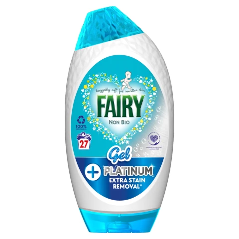 Fairy Non Bio Washing Liquid Gel 27 Washes, 945ml, Original