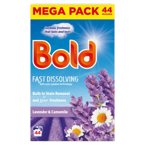 Bold Lavender & Camomile Powder Laundry Detergent 44 Washes 2.2kg