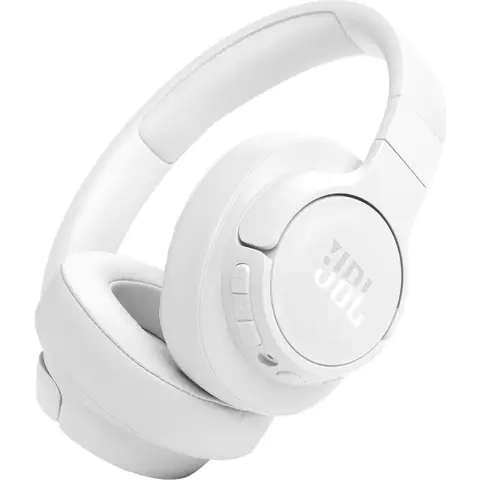 JBL Tune 770 NC – Kabellose Over-Ear-Kopfhörer mit adaptivem Noise-Cancelling und faltbarem Design – Bis zu 70 Stunden Akkulaufzeit mit Schnellladefunktion – Weiß