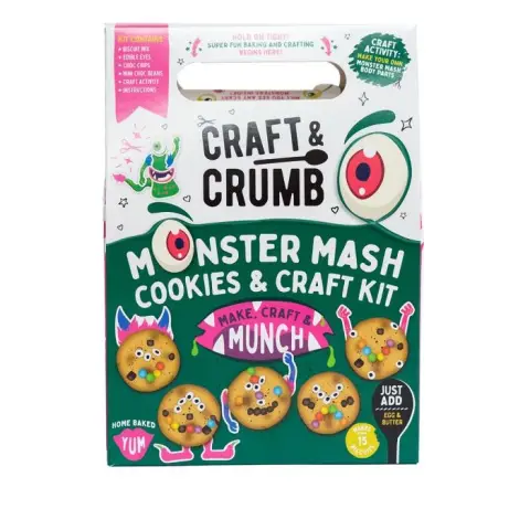 Craft & Crumb - Monster Mash Cookies & Craft Kit - 285g