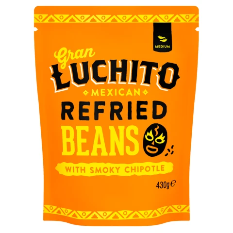 Gran Luchito - Mexican Chipotle Refried Beans 430g