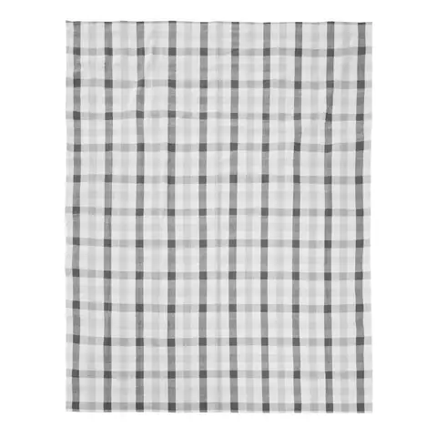 Maison by Premier Tablecloth Thread & Loom Check Black/Grey 140x180cm
