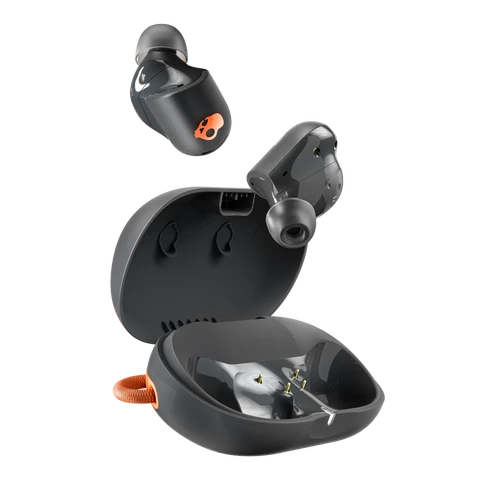 Skullcandy Sesh Anc Active True Wireless In-Ear Earbuds with Noise Cancelling - Black/Orange