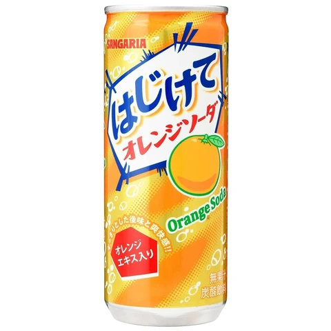 Sangaria Orange Flavoured Soda 250g