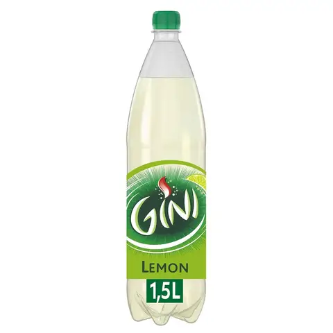 GINI boisson gazeuse saveur citron 1,5L