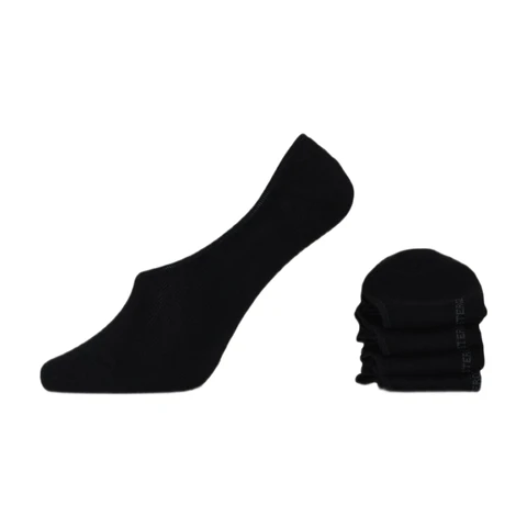 Resteröds Unsichtbare Socken 5er-Pack Schwarz 40-45