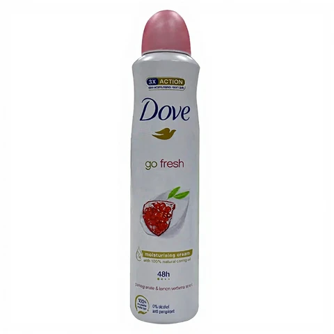 Dove Go Fresh Limited Edition Anti-transpirant Deospray met Hydraterende Crème 250 ml