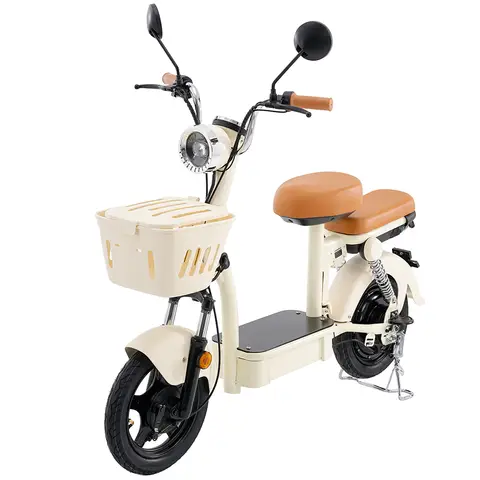 iScooter Y16 Trottinette électrique Avec siège 48 V 20 Ah 100 km 1200 W 45 km/h Double suspension Trottinette électrique pour adulte Avec panier
