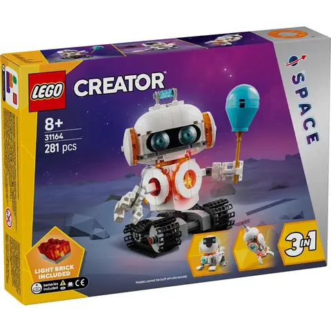 LEGO Creator space robot bouwset - 31164, 3-in-1