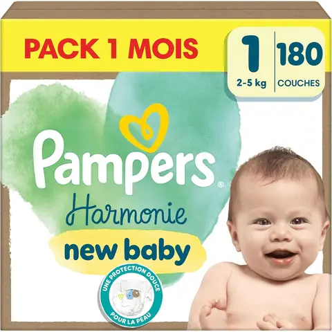 PAMPERS Harmonie MSB T1 - 180 pièces