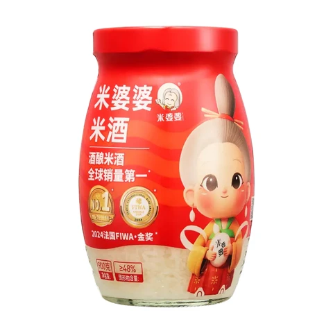 Mi Popo Sweet Glutinous Rice Wine (ABV 1.2%) 900g