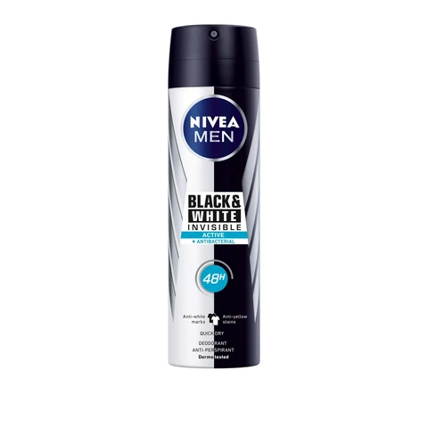 NIVEA For Men Invisible Black & White Deospray 200ml