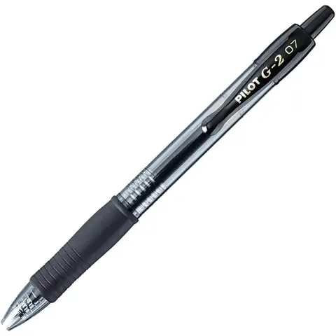 Pilot G2 07 Schwarz (BL-G2-7-B)
