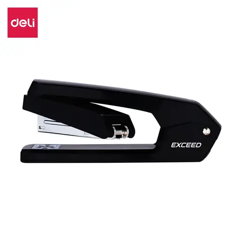 Deli Office Stapler, 25-Sheet & 360° Rotating Base for Easy Angled Stapling, 1-Pack for Efficient Desk Work，1pack