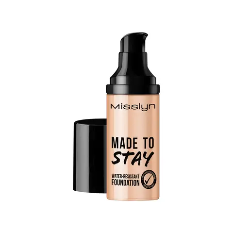 MISSLYN Made to Stay wasserfeste Foundation, Farbton 250 True Beige