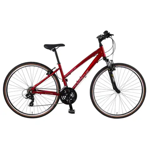 Claud Butler Bike Explorer 2.0 Low Step Road/Mountain Hybrid Red 16"