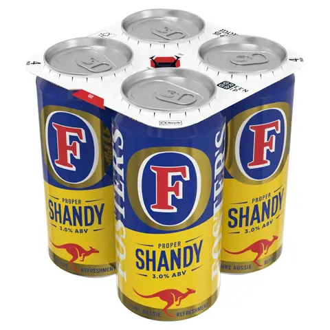 Foster's Lager Shandy 4 X 440ml
