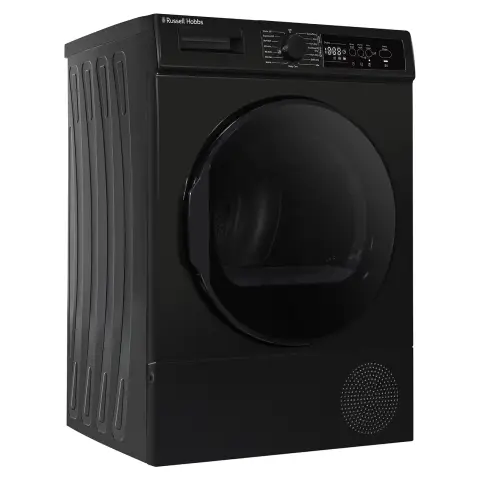 Russell Hobbs® RH8HPTD1E12B, 8kg Heat Pump Dryer in Black