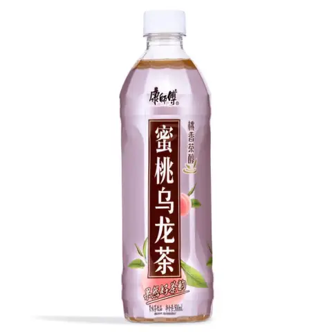 Master Kong Tea drink Peach Oolong Flavour 500ml 康师傅蜜桃乌龙茶 500ml