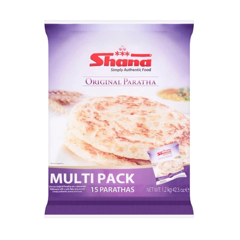 Shana Original Parathas 15PCS 1.2kg