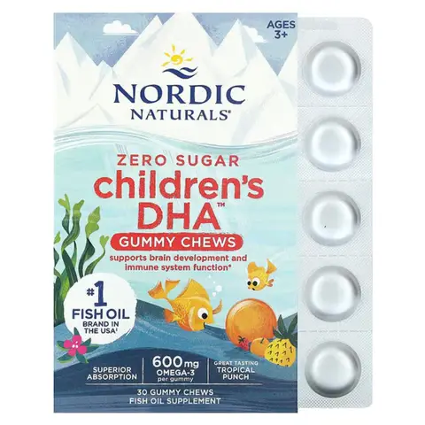 Nordic Naturals Children's DHA Gummies, 600mg - 30 Gummies