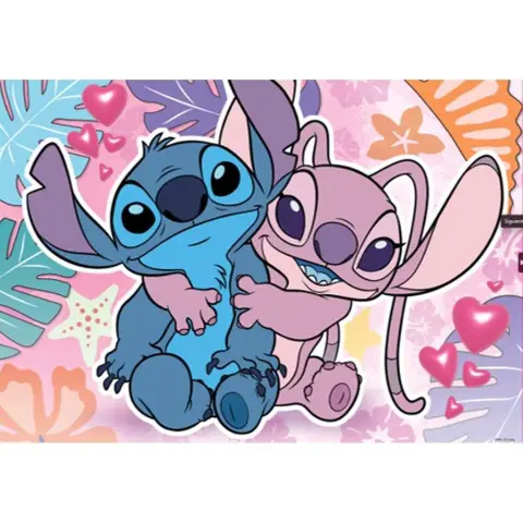 Disney Stitch and Angel 300 Piece Jigsaw Puzzle