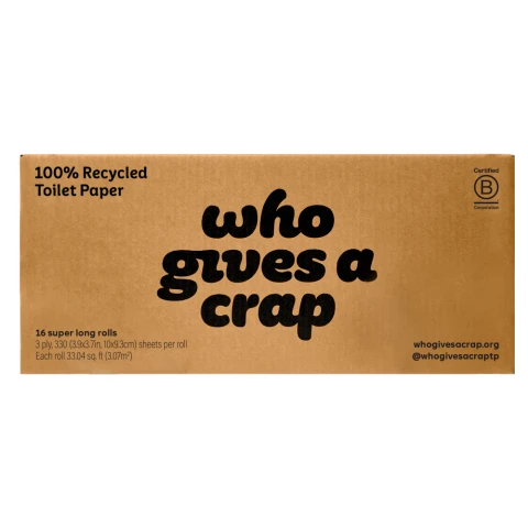 Who Gives a Crap 16 Long Rolls