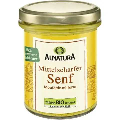 Alnatura Bio mittelscharfer Senf 200 g
