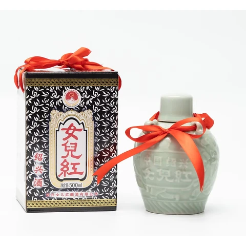 Nv Er Hong 5 Years Shaoxing Rice Wine 500ml 14%