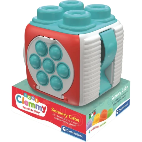 Clementoni Soft Clemmy Sensory Activity Cube