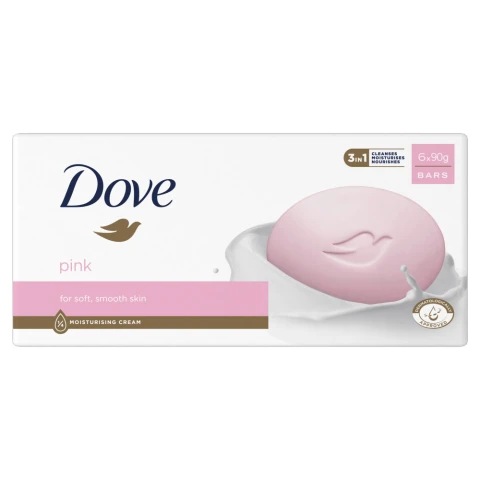 Dove  Beauty Bar Pink 6x 90 g