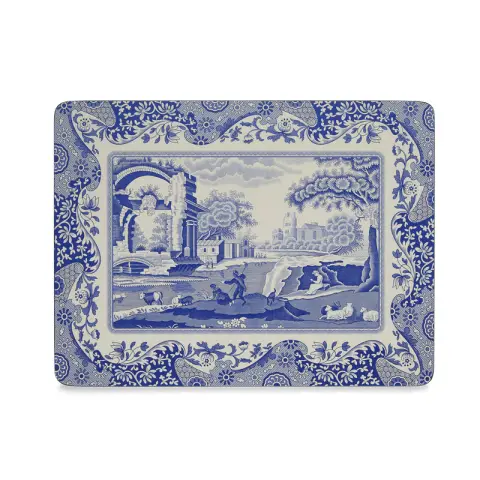 Pimpernel Spode Blue Italian Set of 6 Placemats