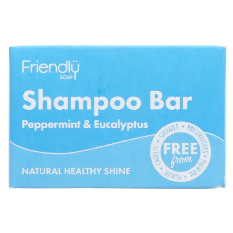 Friendly Soap Shampoo Bar P/Mint Eucalyptus