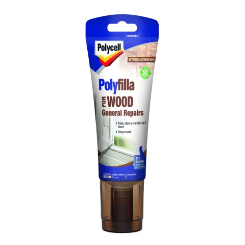 P/C WOOD FILLER WHITE 330G PK6 NT