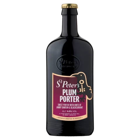 St Peter's Plum Porter 500ml (Abv 5%)