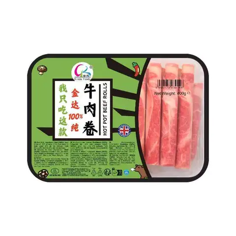 Kinda hotpot-rundvleesplakjes 400 g