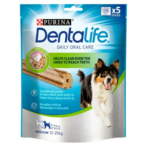 Dentalife Medium Dog Treat Dental Chew 5 Stick 115g