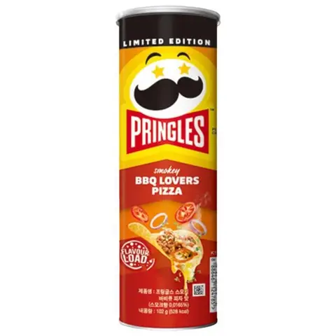Pringles BBQ Lovers Pizza 102g