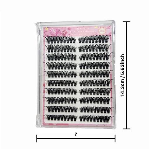 MeoMagic accessoires voor wimperextensions, 10 rijen