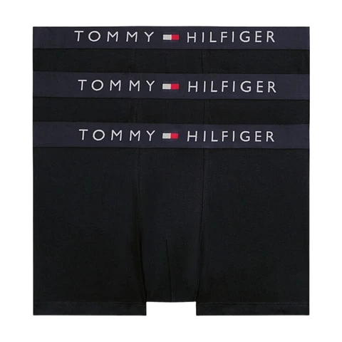 Tommy Hilfiger Herren 3er-Pack Trunks - Des Sky/Des Sky/Des Sky - Größe L