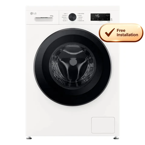 LG W4X1095NWK 9kg/5kg Washer Dryer, White, Direct Drive™, A / E Rated