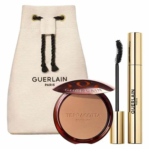 GUERLAIN Terra Bronzing Powder & Black G Mascara Gift Set 25 ml