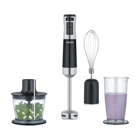 Severin SM 3772 - Blender - 1000 W Noir/Inox Fonction Pulse