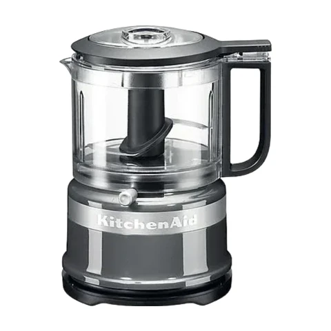 KitchenAid 5KFC35616ECU Mini Food Processor 240 Watt 2 Geschwindigkeitsstufen - Kontur-Silber