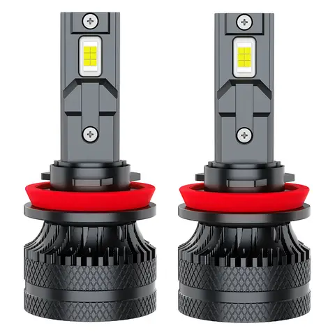 ENdureLite C10 H8/H9/H11 Leuchtmittel, 20.000 Lumen, 6000 K Kaltweißes Licht, effizientes Kühlsystem, 2er-Pack