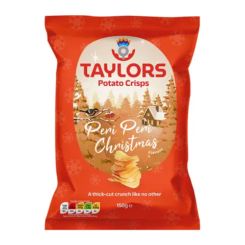 Taylors Peri Peri Christmas Crisps 150g